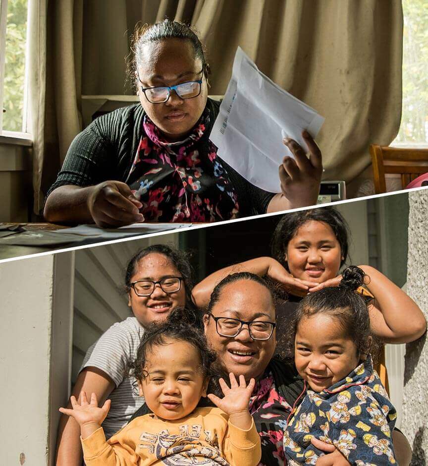 Clestina stressed by loans before CAP, then celebrates with her whānau