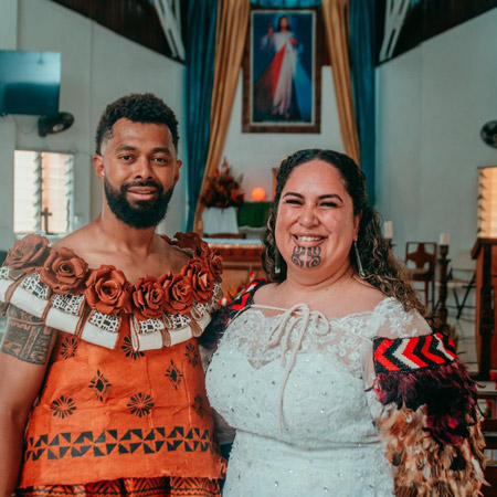 Te Awhina & Ilivasi’s wedding in Fiji