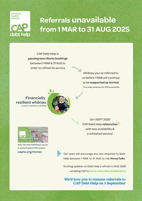 CAP Referrals Poster