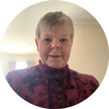 Former Debt Help client Patsy, smiling, happy and free from unmanageable debt