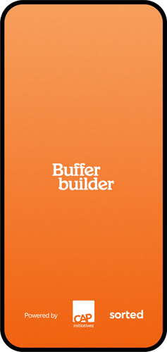 Buffer Builder welcome screen
